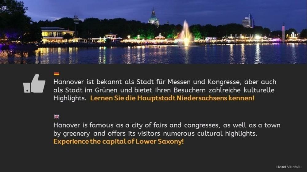 Hotel Villa Will Altwarmbüchen エクステリア 写真