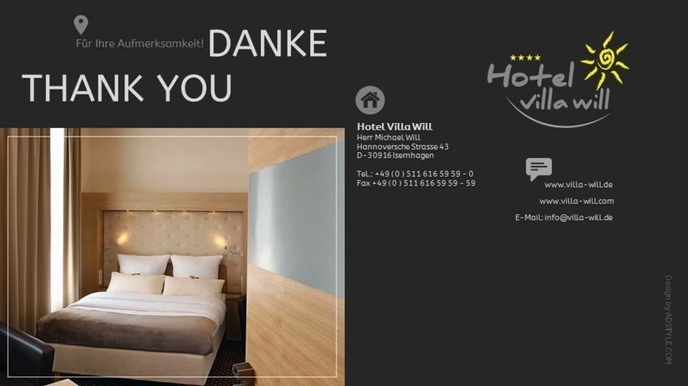 Hotel Villa Will Altwarmbüchen エクステリア 写真